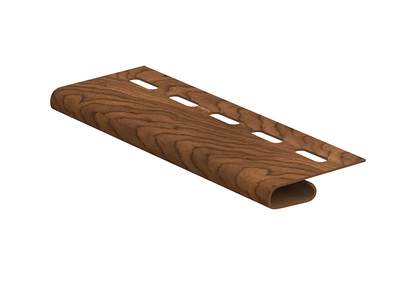 Планка финишная для сайдинга U-PLAST Timberblock пихта камчатская 3050 мм