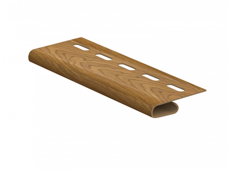 Планка финишная для сайдинга U-PLAST Timberblock пихта кавказская 3050 мм