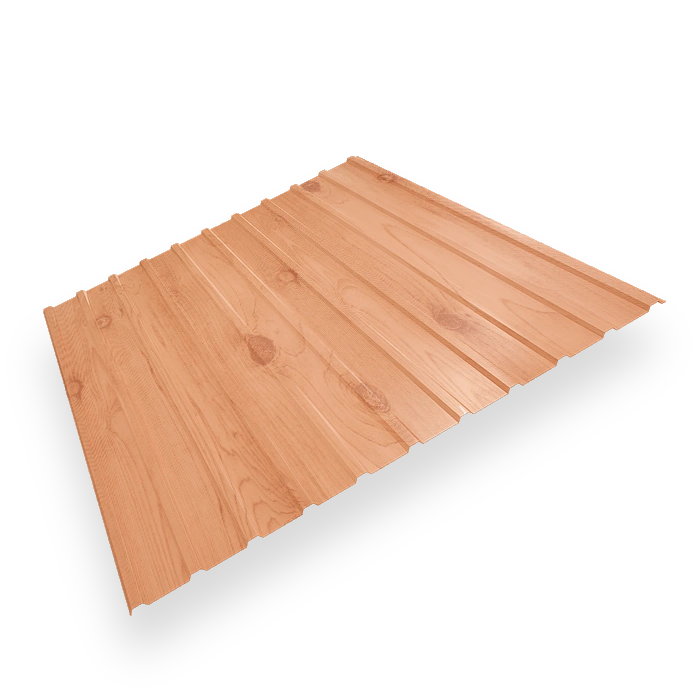 Профнастил С-10 (Р) 1168 (1125) (0,45/орех 3Д)