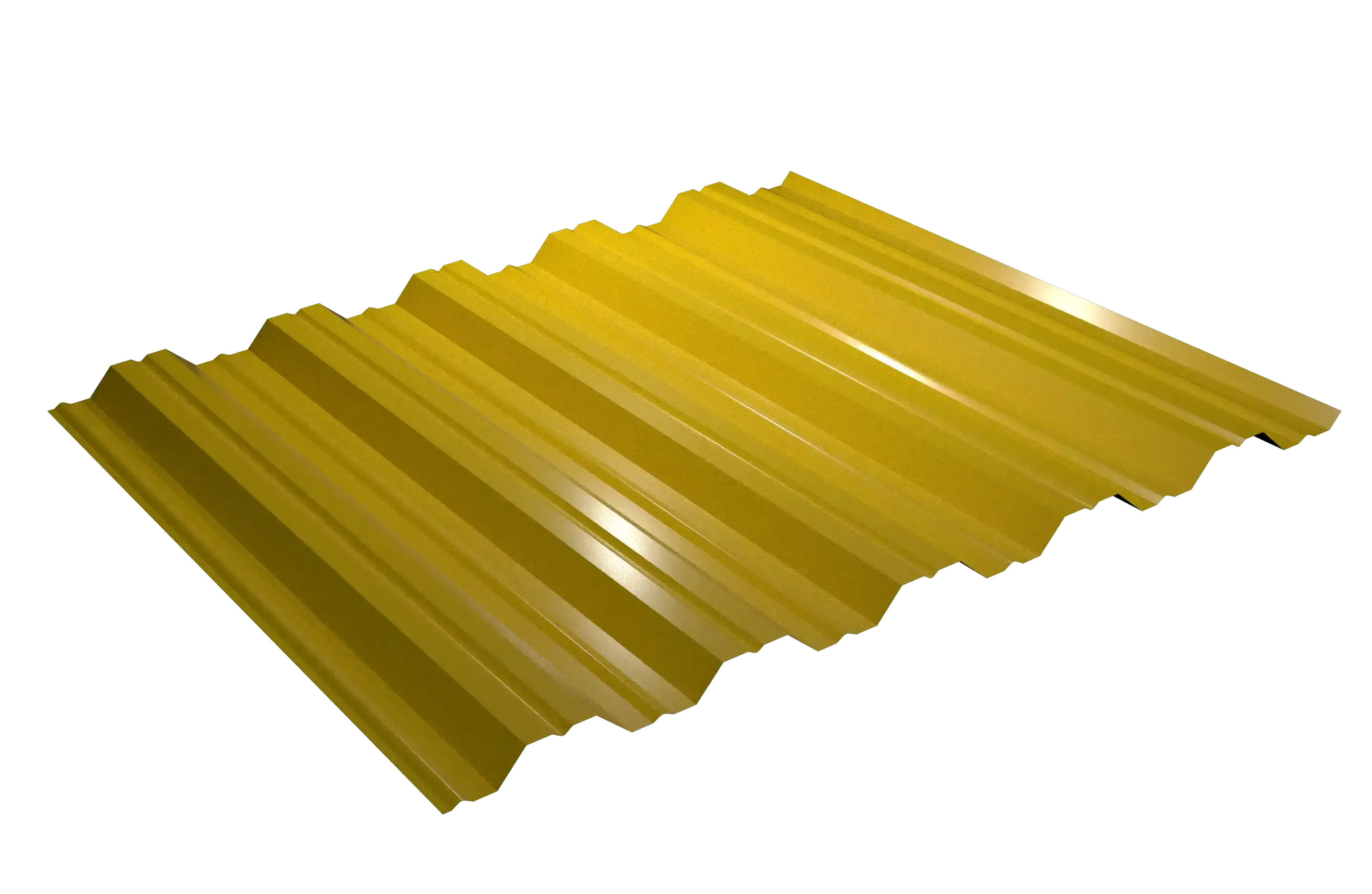 Профлист НС-35 1070 (1000) (0,45/1018 желтый)