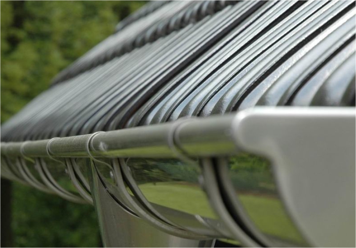 Новинка! Металлическая водосточная система Optima Цинк